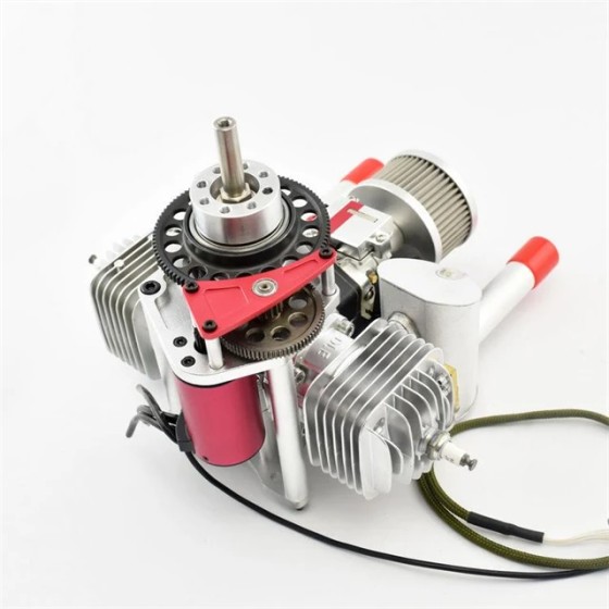 DLE60 EFI Engine UAV Special Power System 60cc Displacement Start Battery Two-stroke RC Airplane Fixed Wing VTOL DIY